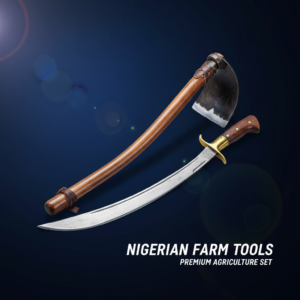 Farm Hoe & Cutlass Set (Heavy Duty)