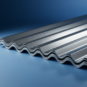 Aluminium Roofing Sheet (Step Tile, Per Meter)