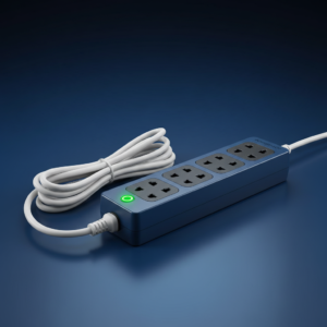 4-Way Extension Socket with Surge Protector