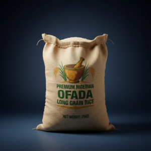 Nigerian Ofada Rice 25kg Bag
