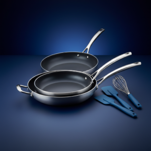 Non-Stick Cookware Set (3 Pans)