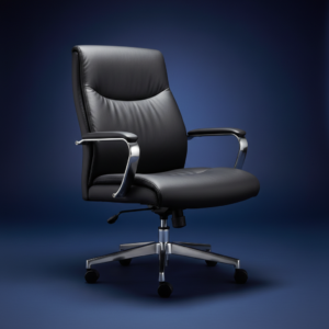 Executive Leather Office Chair (High Back)
