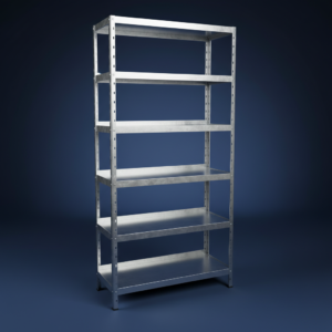 5-Tier Metal Bookshelf / Storage Rack