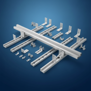 Solar Panel Rooftop Mounting Bracket Kit